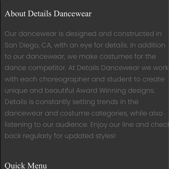 Custom Details Dancewear black lace leotard - Picture 7 of 9